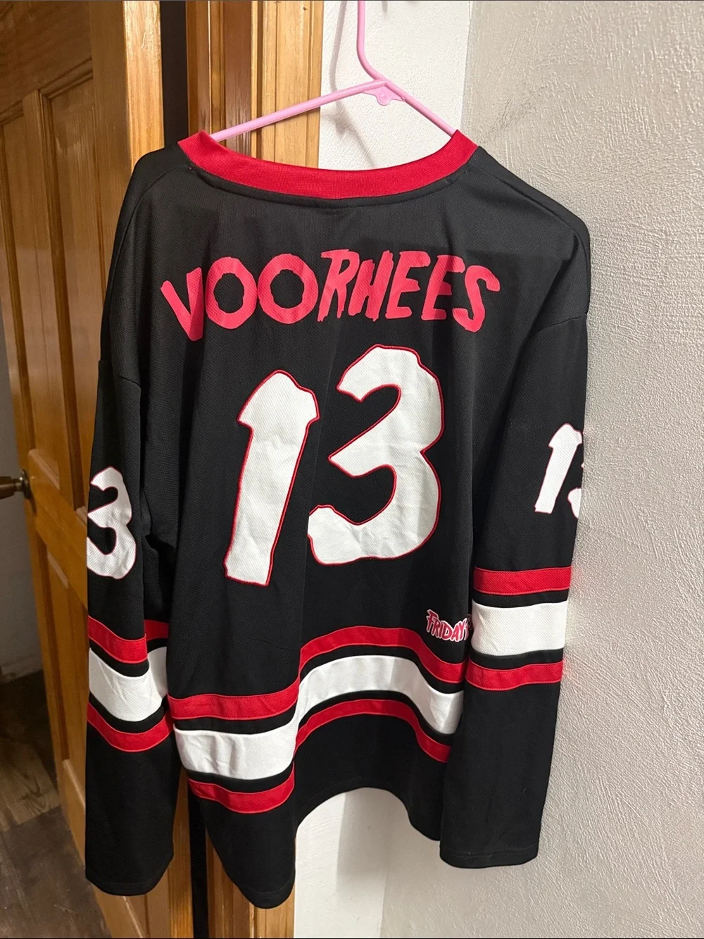 Friday the 13th mini backpack+Jason Voorhees 13 Jersey XXL🔪🩸